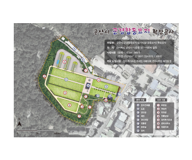 군경합동묘지 확장사업 (군산시청)
